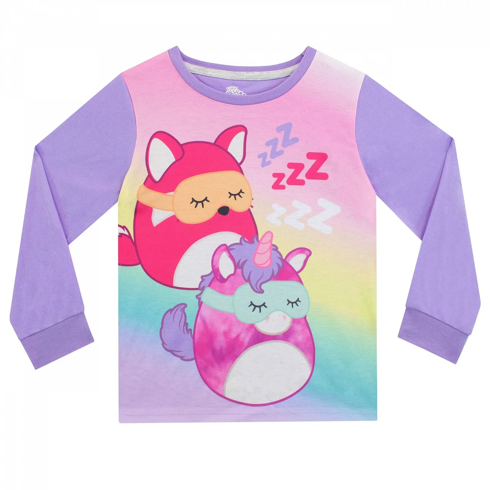 Пижама Squishmallows для девочек, фото №2 Пижама Squishmallows для девочек, фото №2