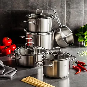 Кастрюля Fissler Viseo 16 см Нержавеющая сталь synthetic.ua - Фото 1