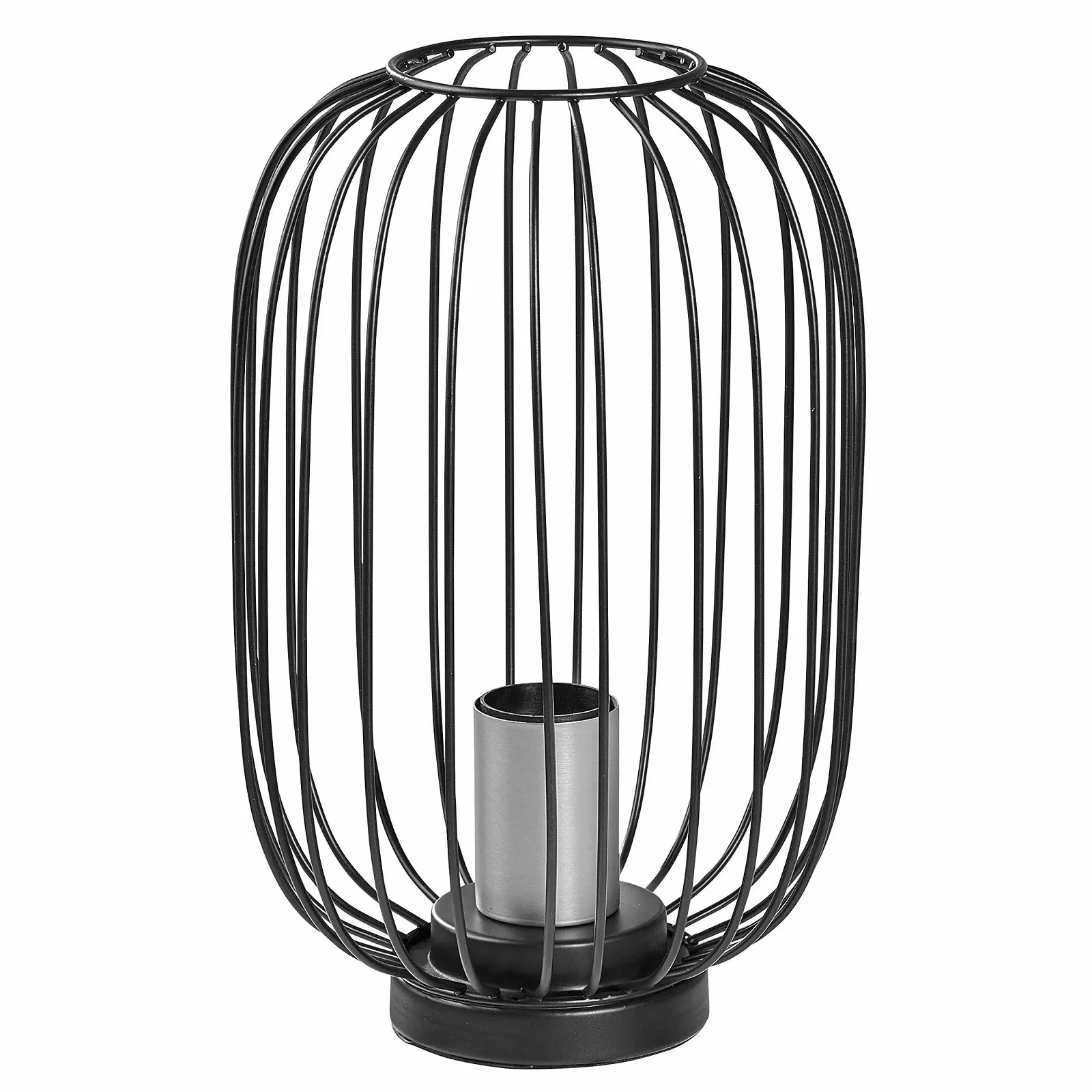 Настольная лампа AMARE Vintage 18.4 x 29 см Черная, фото №1