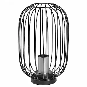 Настольная лампа AMARE Vintage 18.4 x 29 см Черная - Фото 1