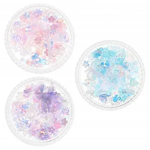 Наклейки для лица Ipetboom, 3 коробки, самоклеящиеся, в форме бабочек и русалок, для макияжа, наклейки на лицо, глаза, ногти, стразы, татуировки - Фото 1