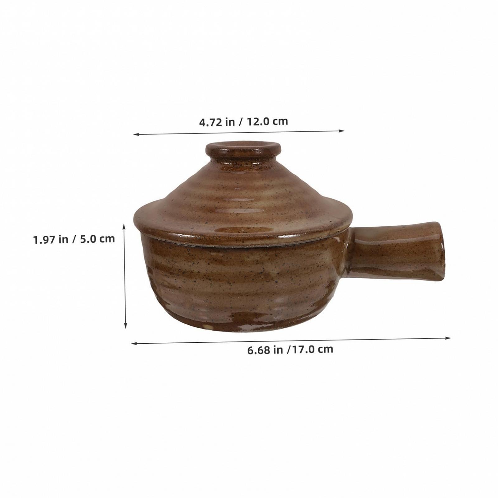 Набір ковшів-жаровень VALICLUD 2 шт керамічні з кришками для мікрохвильової печі, фото №2