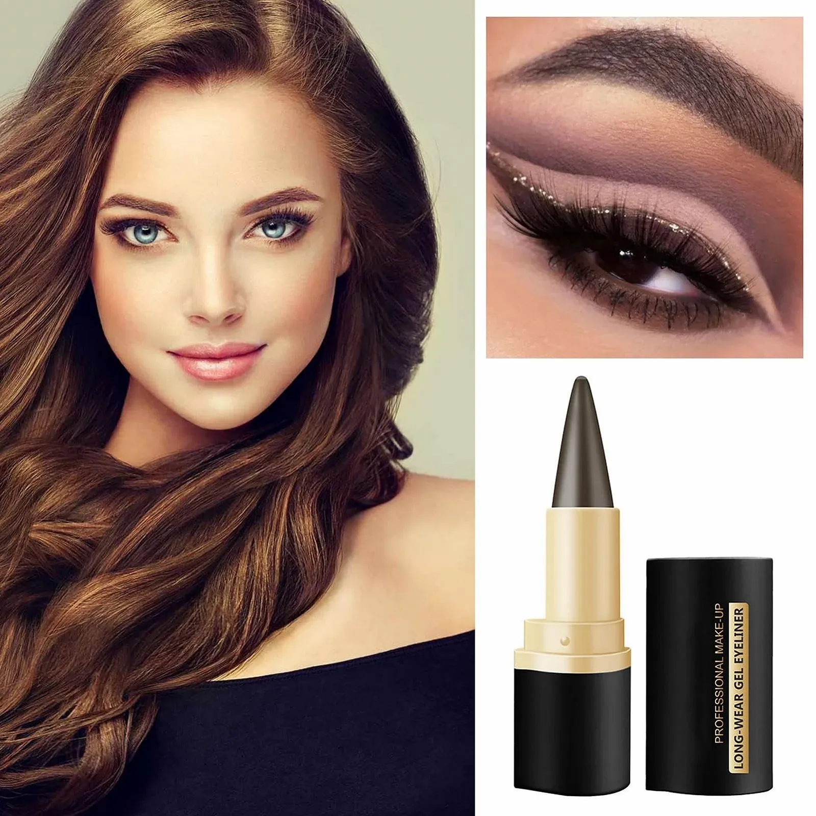 Гелевый Карандаш для Глаз Водостойкий, фото №4