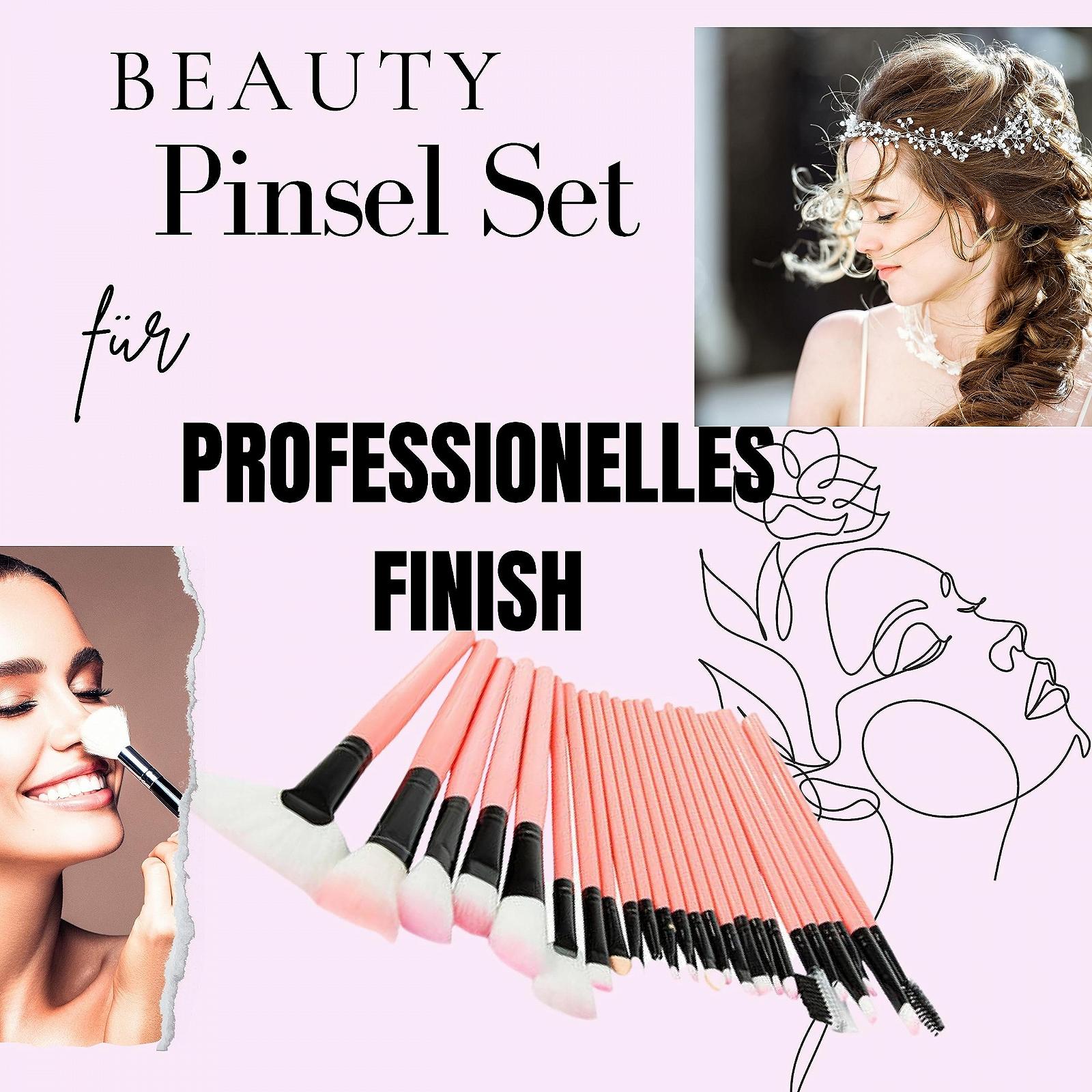 Набор кистей Foundation Brush для макияжа Highlighter Cosmetic Powder Eyeshadow с подарочной картой, фото №3