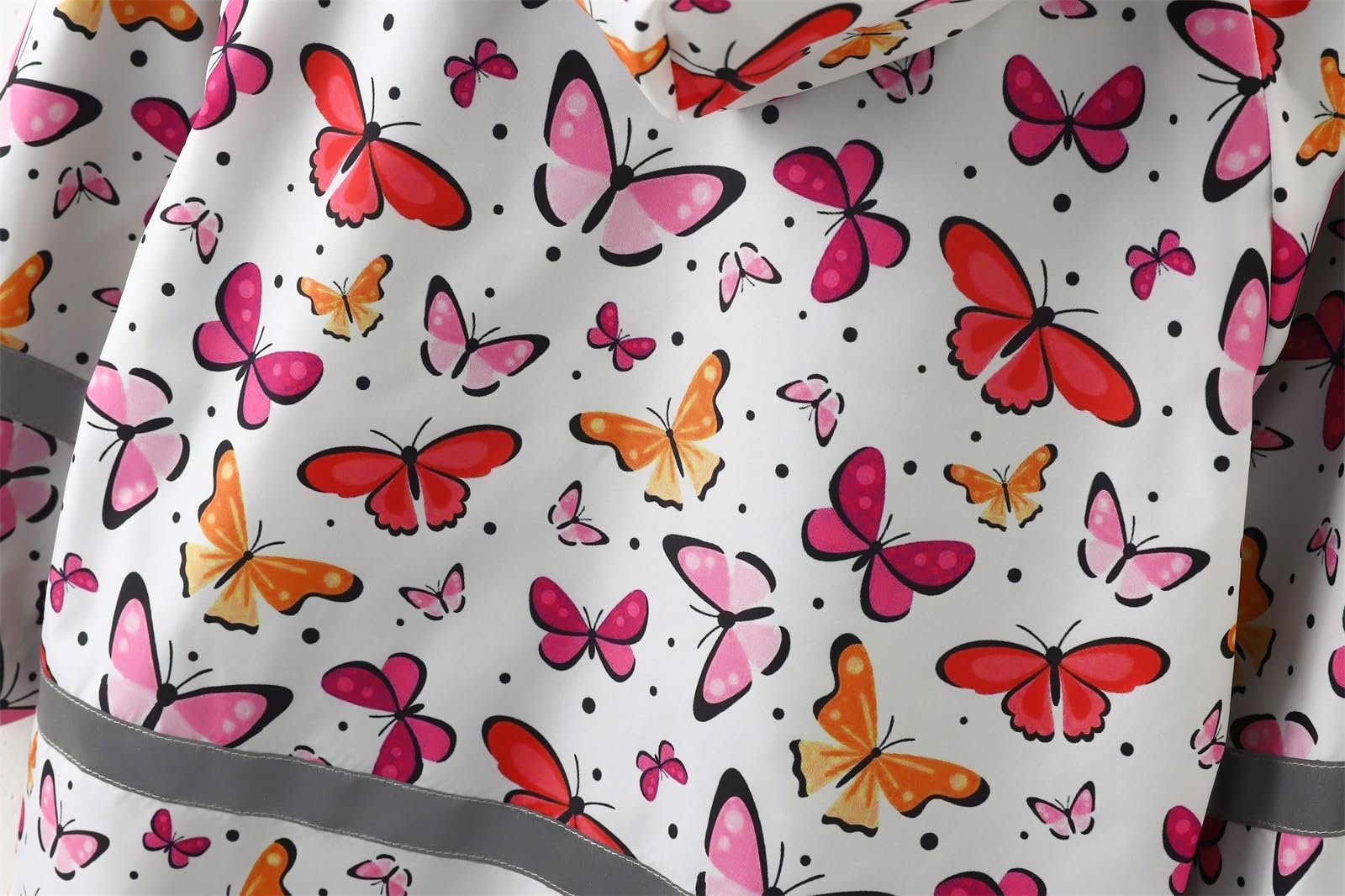 Дитячий дощовий пончо з капюшоном Дихаючий Водонепроникний Унісекс, фото №4