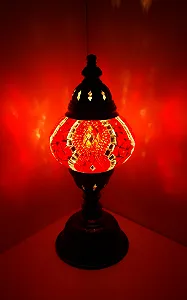 Настільна лампа M Мозаїчна Східна Червона - Фото 1