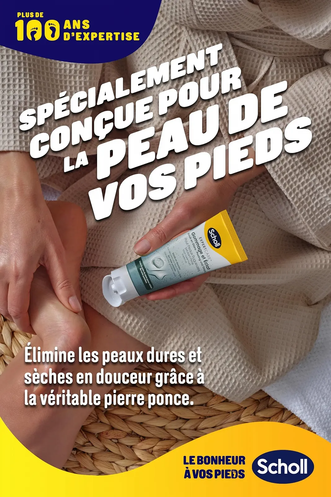 Крем-скраб для ног Scholl 75 мл, фото №2