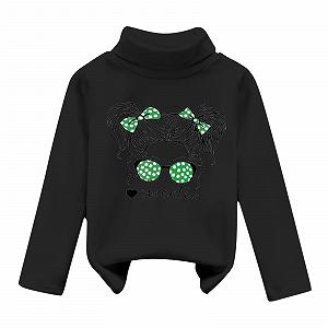 Флісова кофта для дітей з високим коміром і оксамитом, теплі м'які топи, унісекс - Фото 1