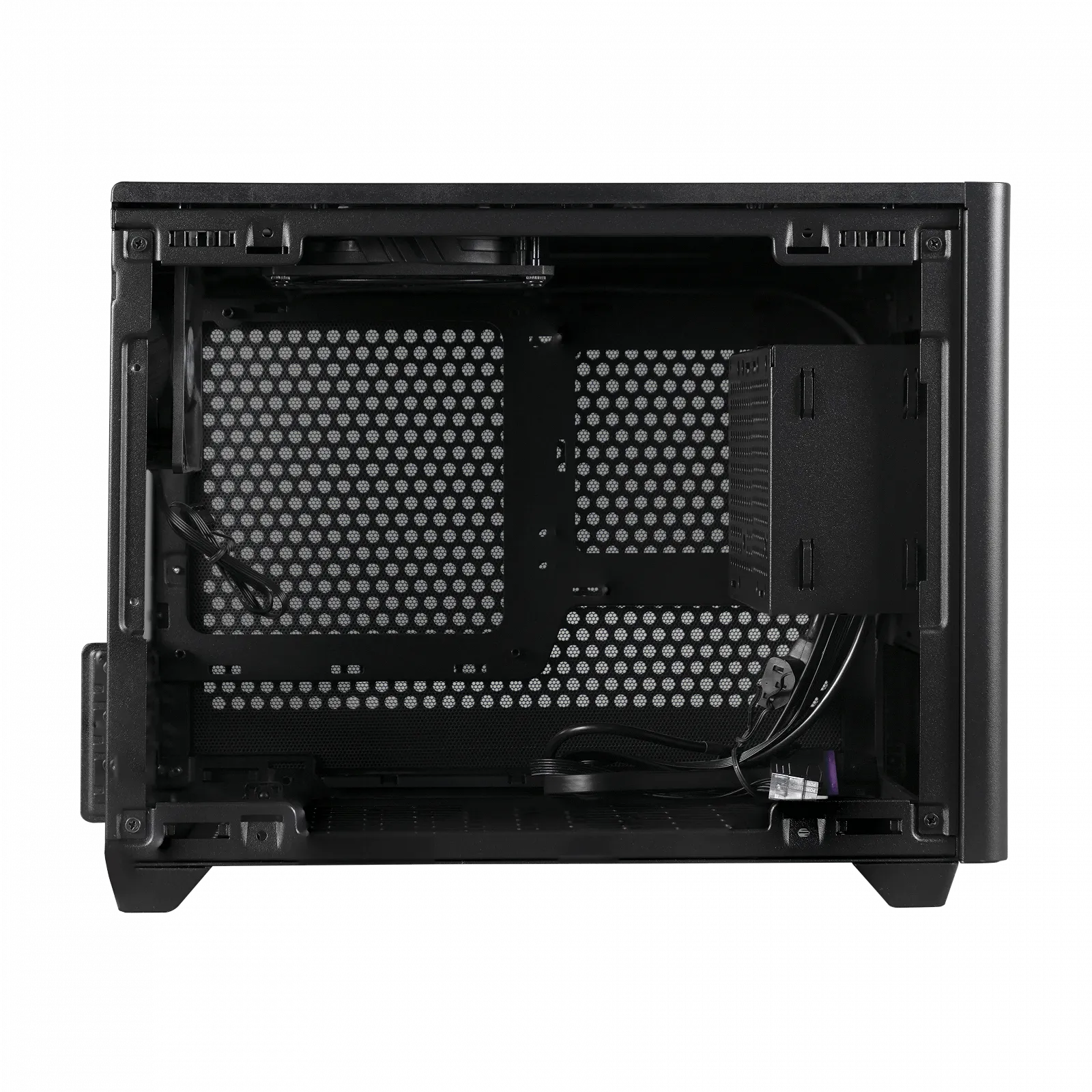 Корпус Cooler Master MasterBox NR200 / без БЖ / Mini-ITX / SFX / USB 3.2 / Підтримка відеокарт до 330 мм / Чорний, фото №3