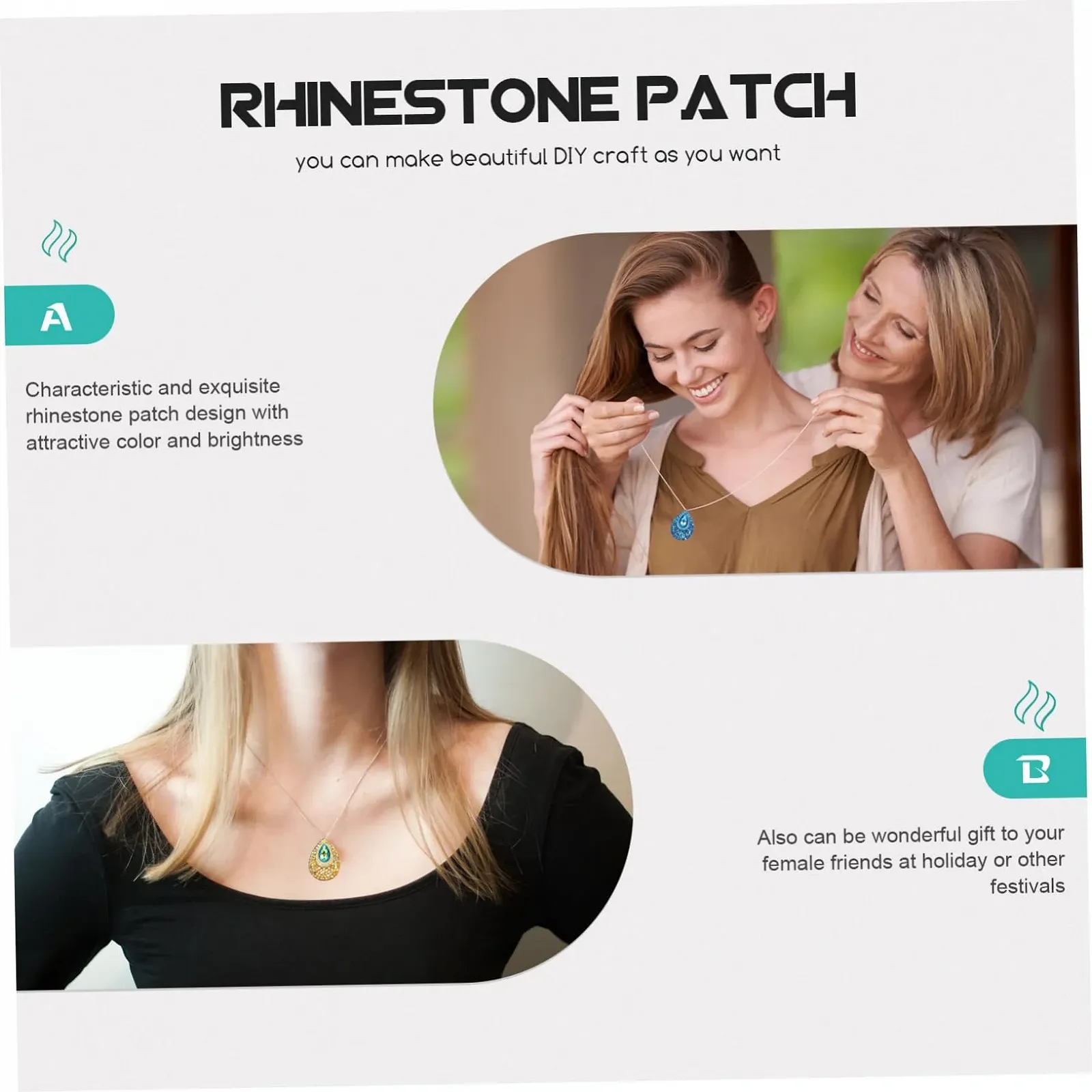 Стрази Крапля 100 шт., фото №3