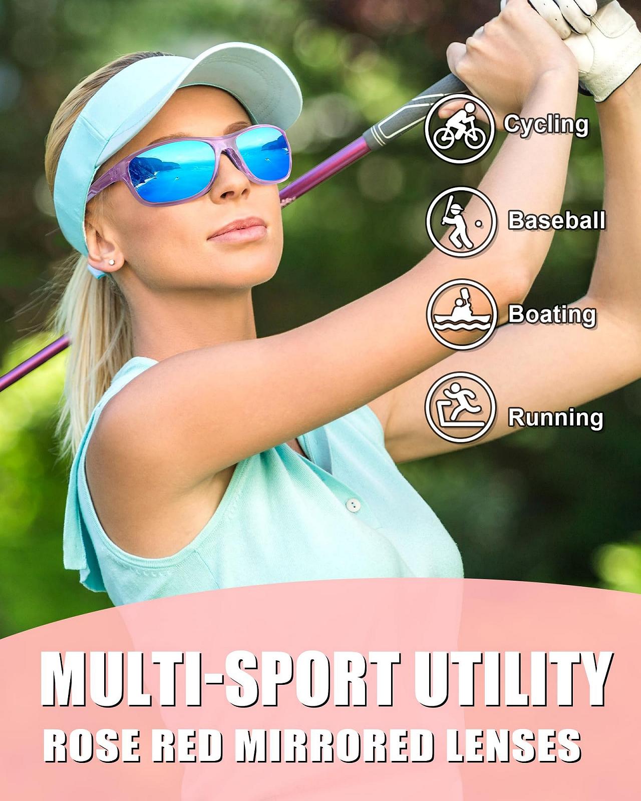 Спортивні сонцезахисні окуляри Myiaur Поляризовані Жіночі UV400, фото №3