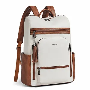 Рюкзак для ноутбука Shrrie Vegan Leather 17 дюймів 28 л - Фото 1