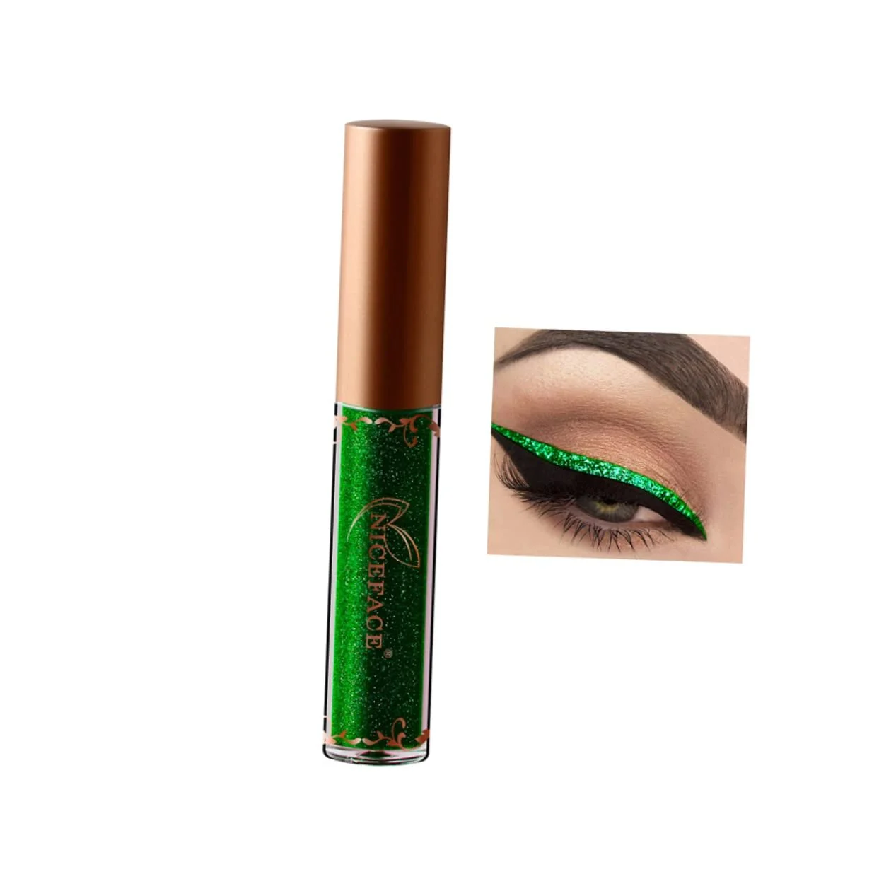 Підводка для очей DOITOOL Farbiger Eyeliner-stift Металік, фото №6