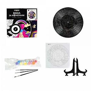 Вініл за номерами Strateg ПРЕМІУМ Святкова атмосфера розміром 30х30 см [tsi245786-TSI] synthetic.ua - Фото 1