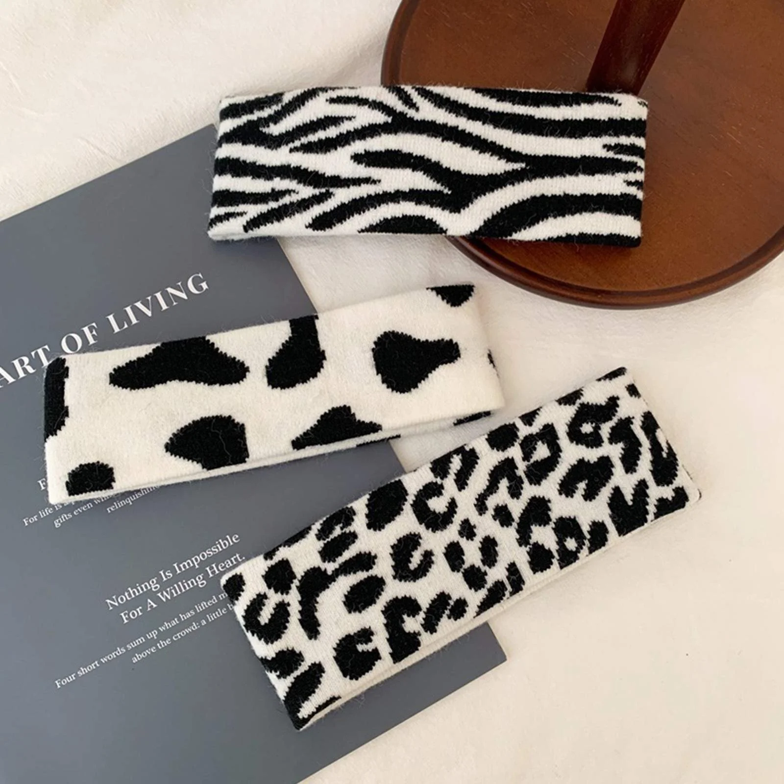 Пов'язка на голову GROOMY Вязана, фото №2