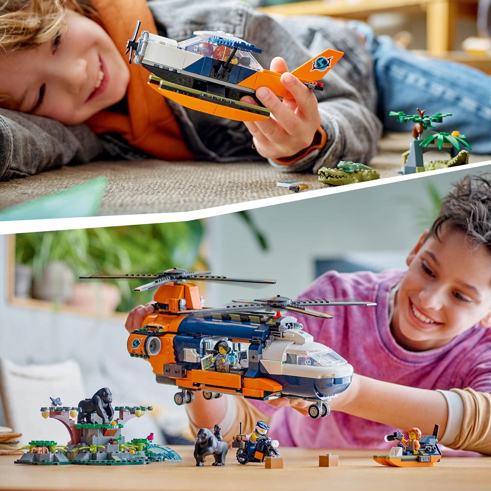 Lego City Jungle Explorer Seaplane 60425 Jungle Explorer Helicopter 60437 Polybag Gift Jungle Explorer 30665, фото №3