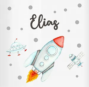 Скарбничка NASA Rocket Space Персоналізована Керамічна synthetic.ua - Фото 1