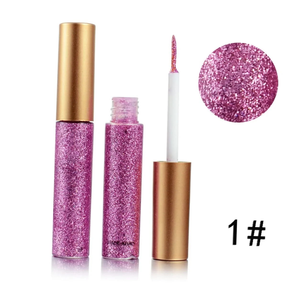 Жидкая Подводка для глаз Angoily Блестки, фото №5