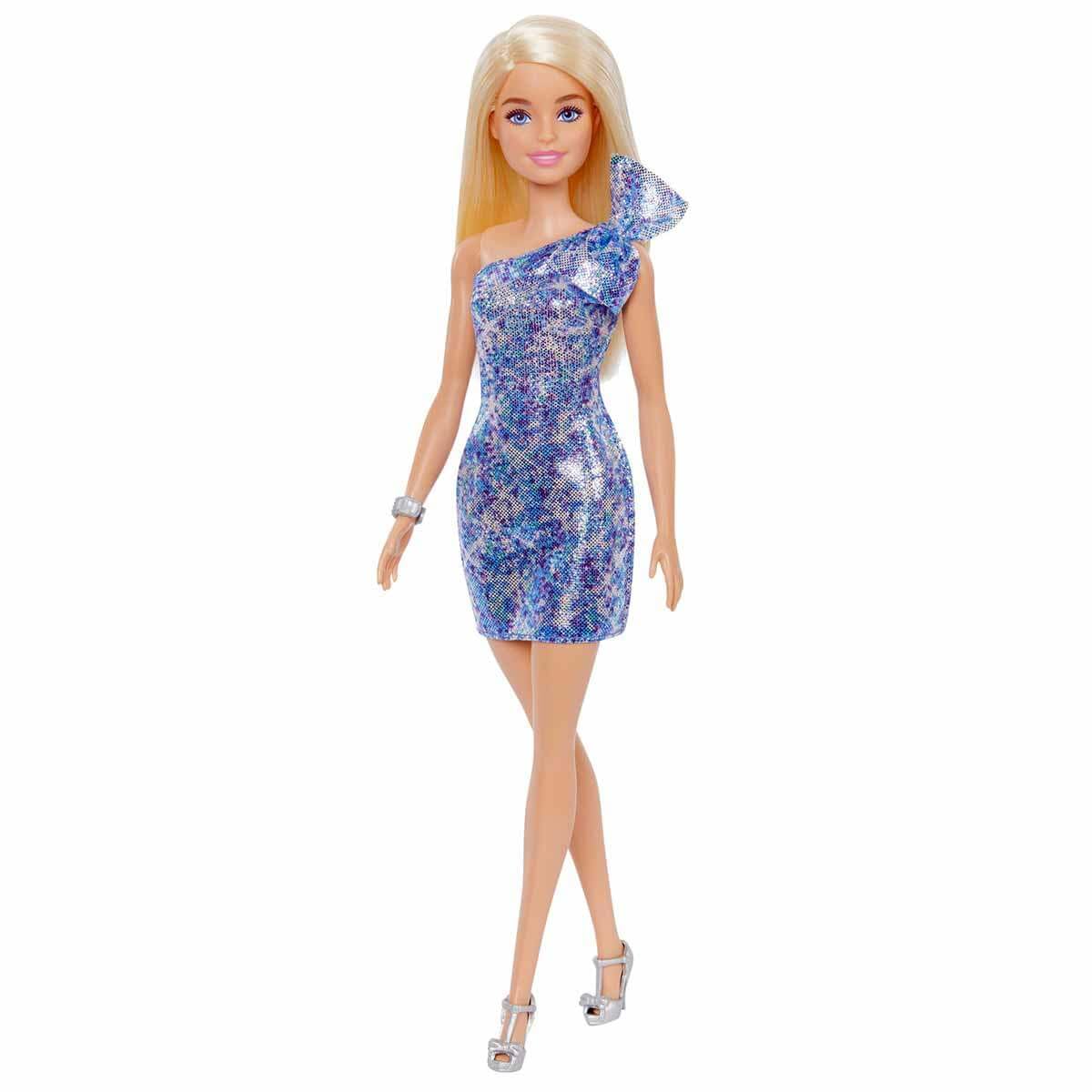 Кукла Mattel Barbie Glitz Outfits GRB32 Блондинка Синее платье, фото №1 Кукла Mattel Barbie Glitz Outfits GRB32 Блондинка Синее платье, фото №1
