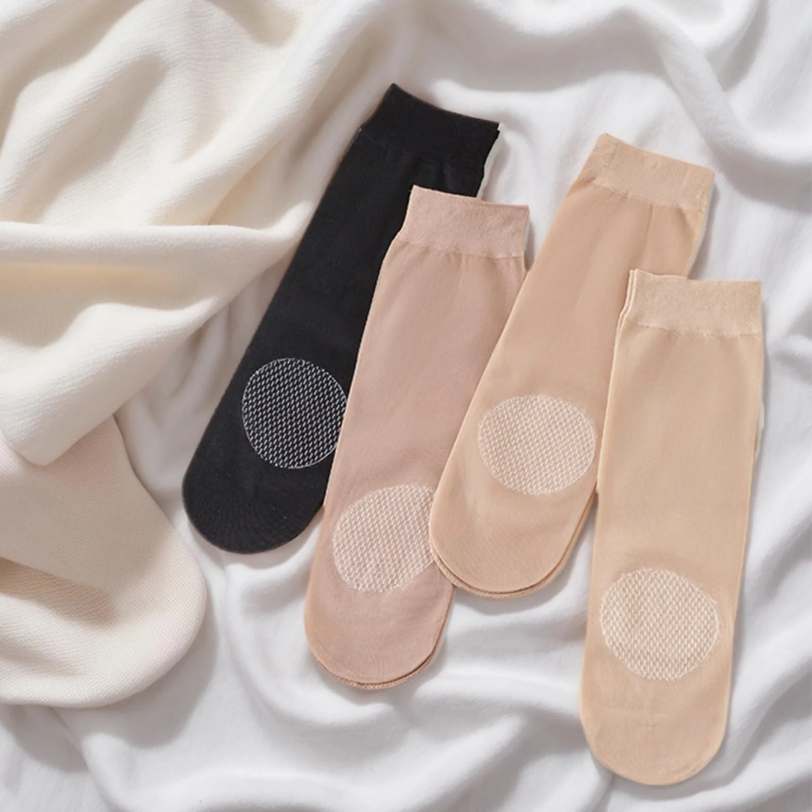 12 пар нейлонових панчіх, жіночі короткі матові нейлонові шкарпетки, фото №6