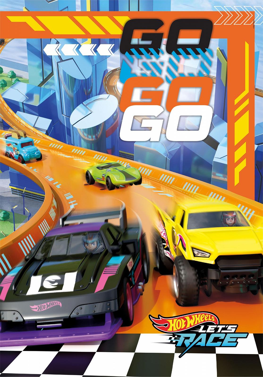 Пазл Clementoni Supercolor Hotwheels 29789 180 элементов для детей от 7 лет, фото №2