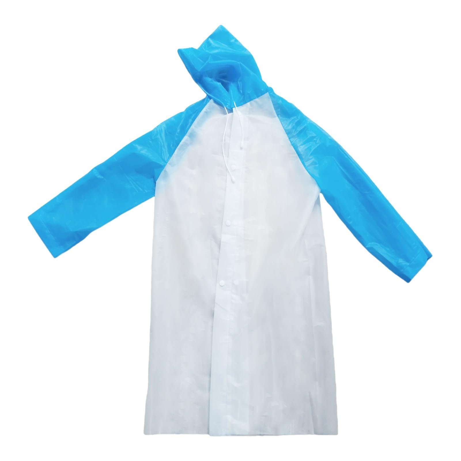 Дождевик Унисекс Детский Водонепроницаемый Упаковываемый Однотонный Из мягкой ткани, фото №1 Дождевик Унисекс Детский Водонепроницаемый Упаковываемый Однотонный Из мягкой ткани, фото №1