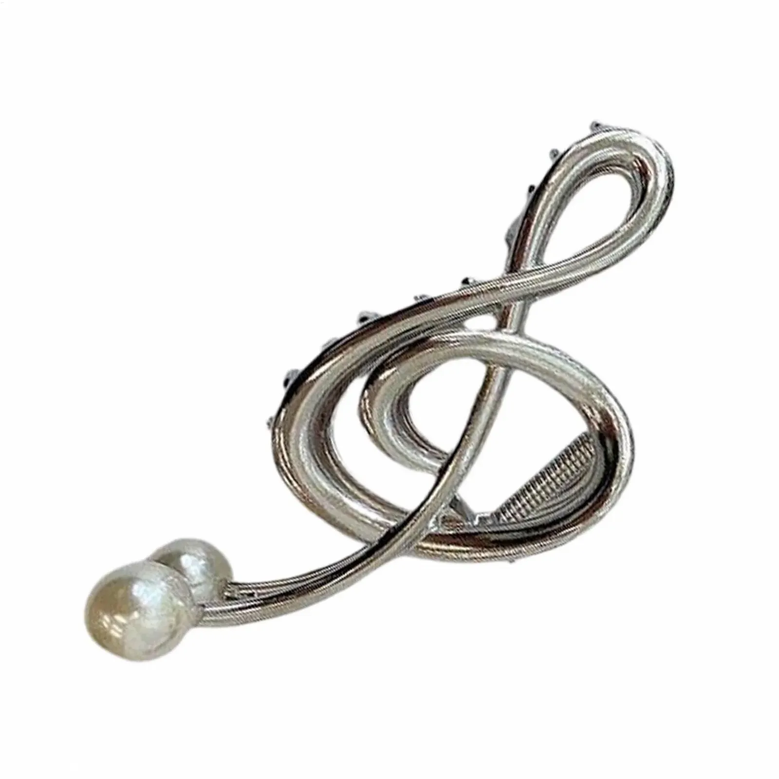 Заколка для волос Скрипичный ключ Металл, музыкальная нота для женщин, шпильки для волос из металла, прочные шпильки для женщин и девушек, фото №1