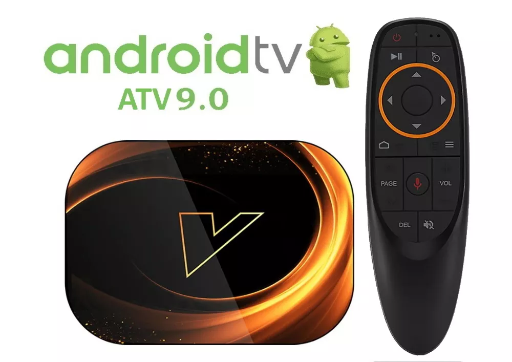 Медиаплеер Vontar X3 4/32Gb AndroidTV + G10S (Amlogic S905X3), фото №1