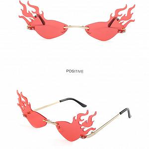 Сонцезахисні окуляри Овальні Без оправи synthetic.ua - Фото 1