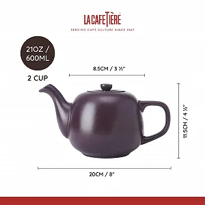 Чайник-заварник La Cafetière Classic Традиционный Фиолетовый 650 мл synthetic.ua - Фото 1
