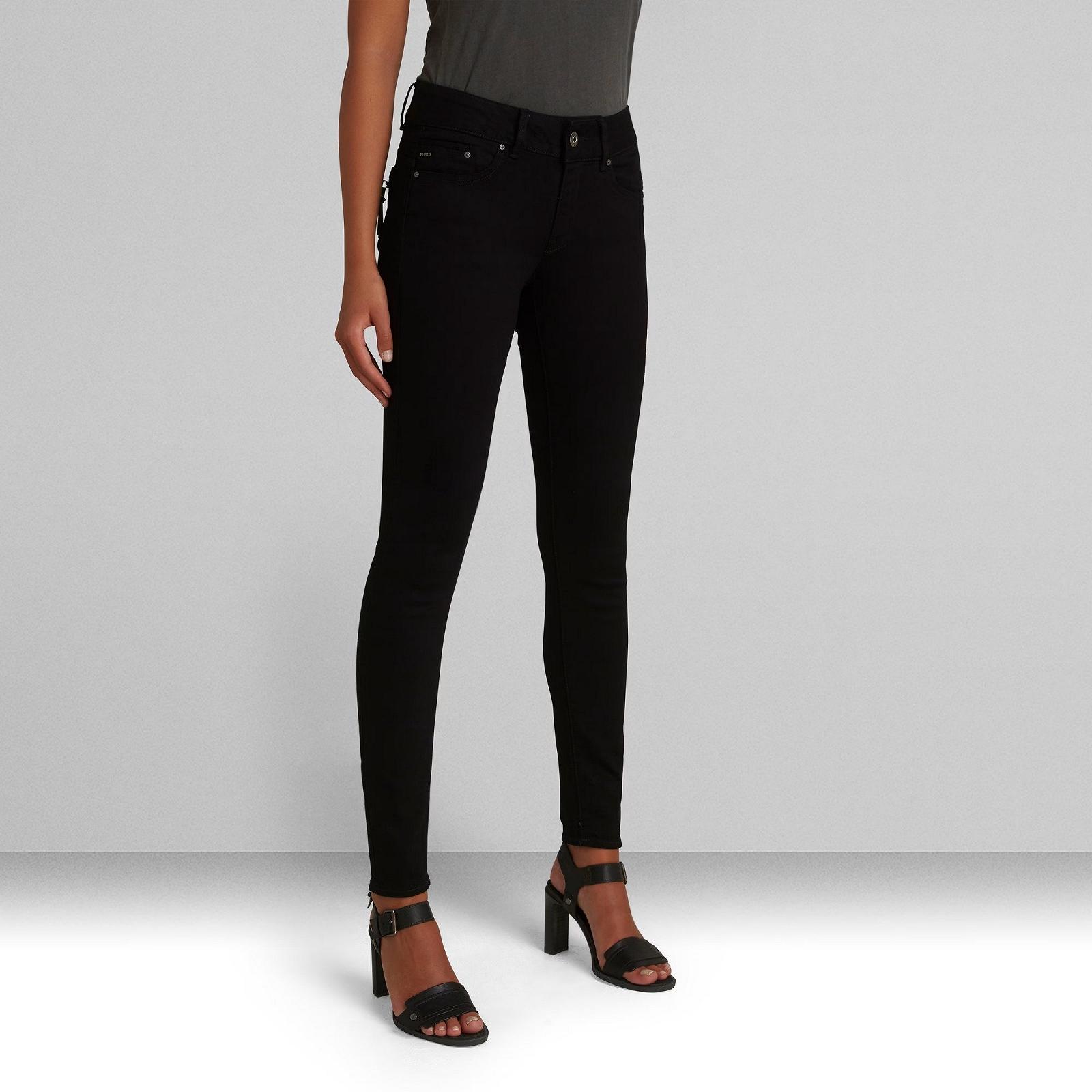 Женские джинсы G‑STAR RAW Midge Cody Mid Skinny Jeans Pitch Black - 31, фото №1 Женские джинсы G‑STAR RAW Midge Cody Mid Skinny Jeans Pitch Black - 31, фото №1