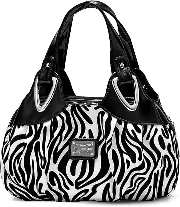 Женская сумка Nicole & Doris с леопардовым узором, фото №1