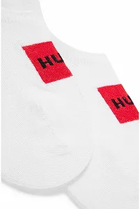 Шкарпетки HUGO Low Cut Label CC W, 2 пари synthetic.ua - Фото 1