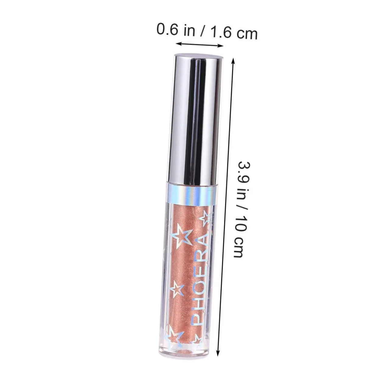 Жидкая Подводка для глаз с блестками Beaupretty, фото №6