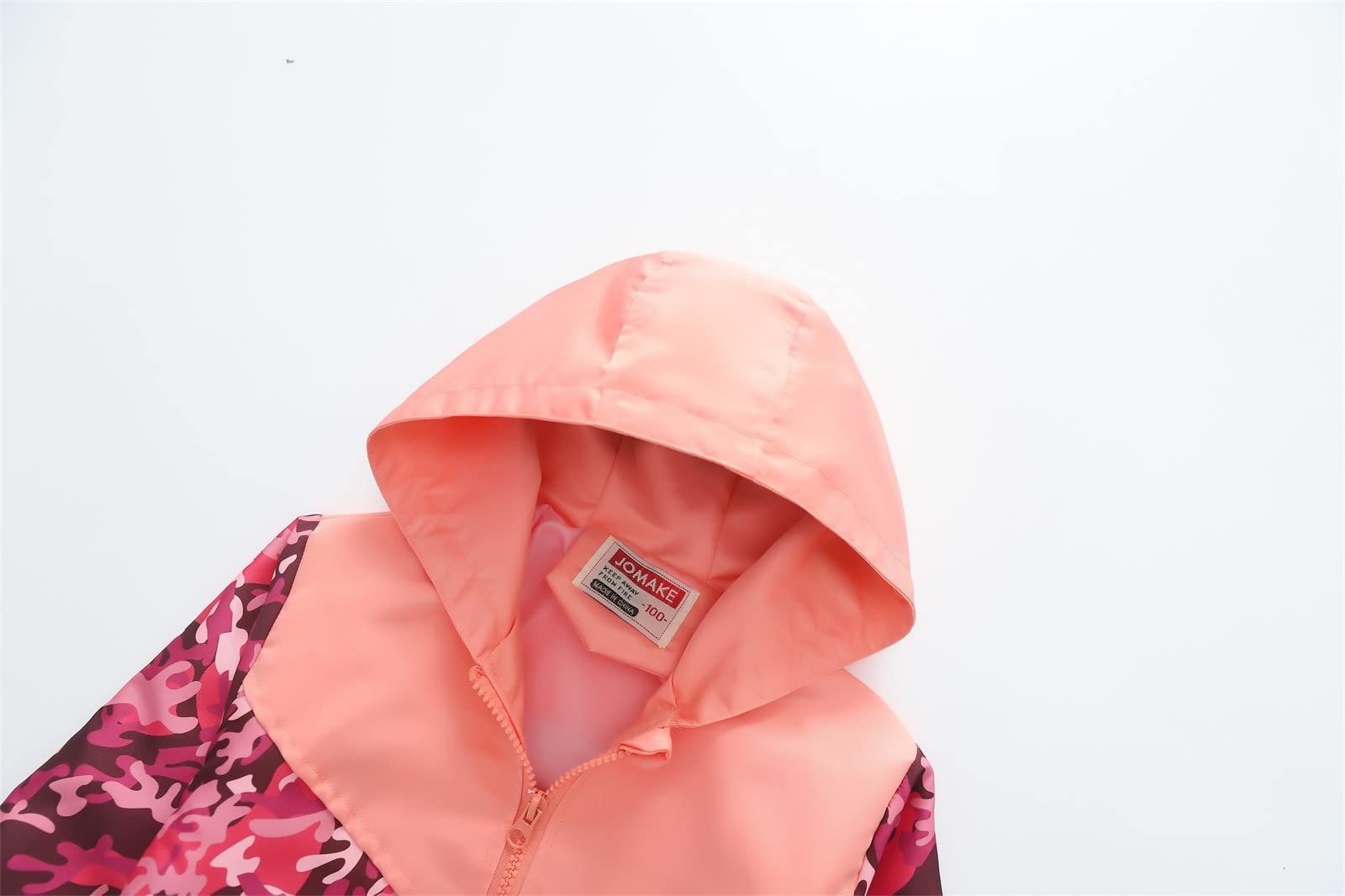 Детский дождевой плащ с капюшоном, складной, водонепроницаемый, дышащий, летний, многоразовый, тонкий дождевик-пончо, легкая дождевая накидка на молнии с карманом, дождевой костюм, фото №3