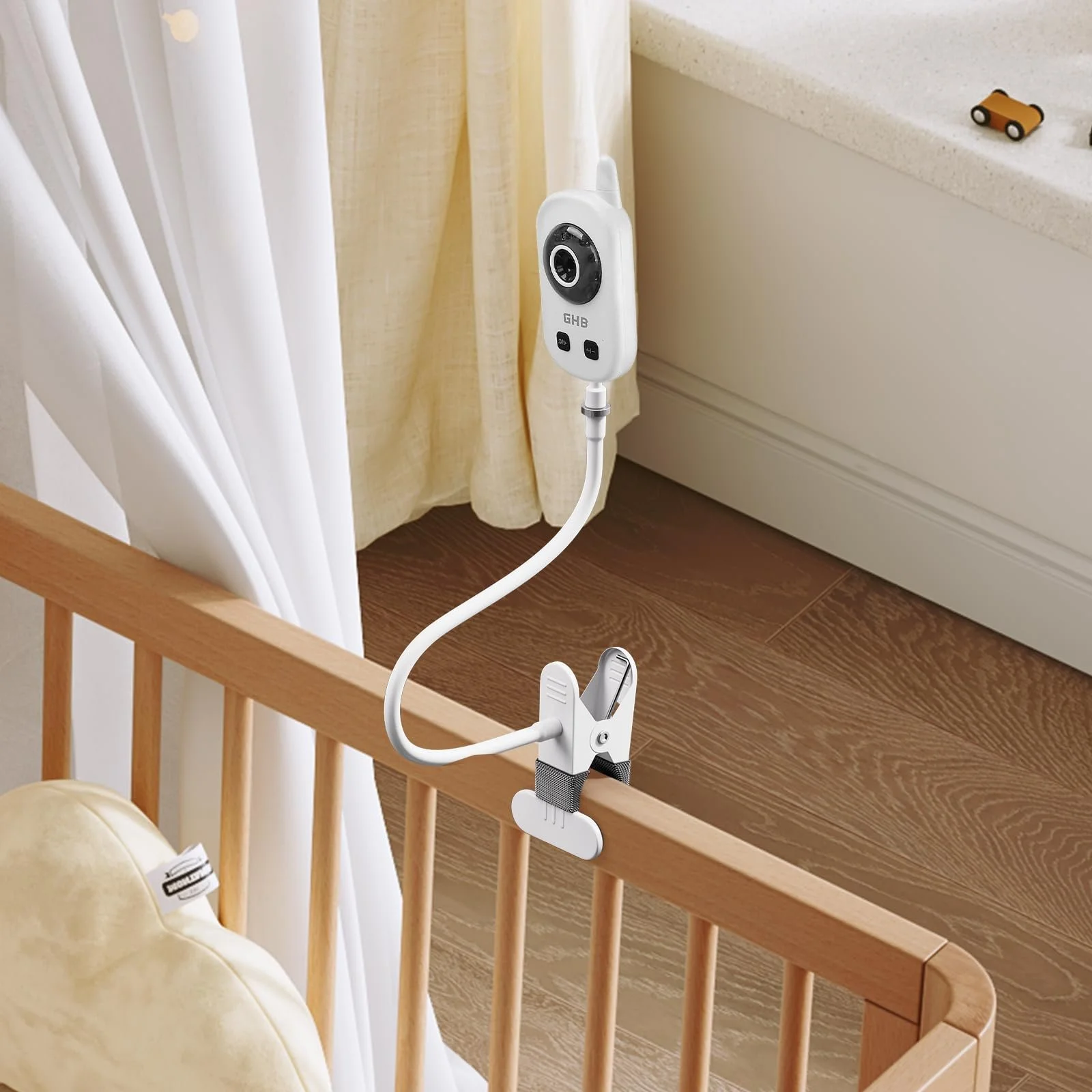 Тримач для відеоняні Gusfeliz GHB UU24 5 дюймів 720 HD Flexible 360° Adjustable, фото №5