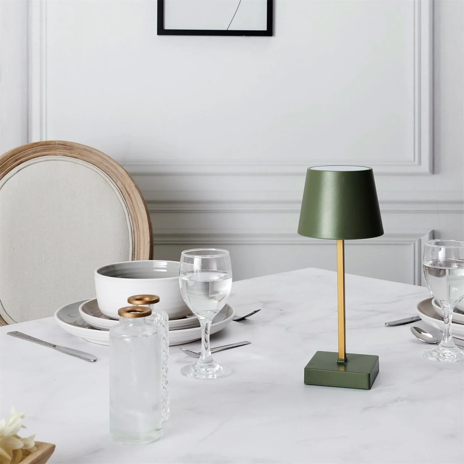 Настільна лампа THE REPLICANT LED Touch Screen Green, фото №5