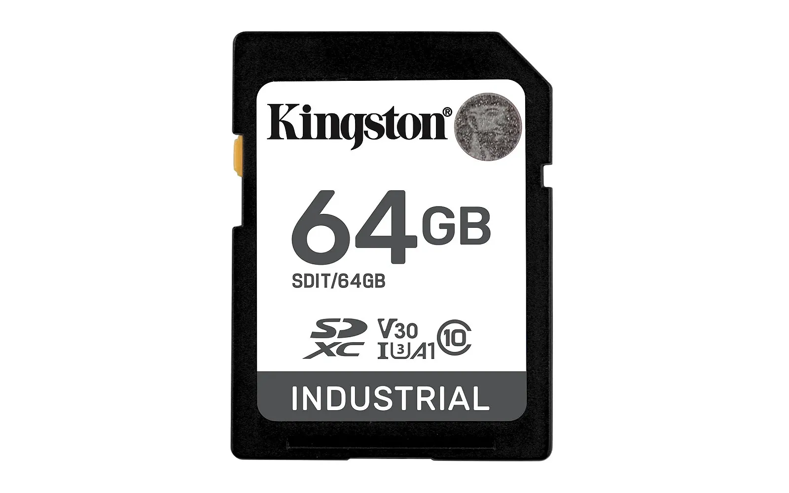 Карта пам'яті Kingston Industrial SDXC 64GB Class 10 UHS-I U3 V30 A1 pSCL, фото №1 Карта пам'яті Kingston Industrial SDXC 64GB Class 10 UHS-I U3 V30 A1 pSCL, фото №1