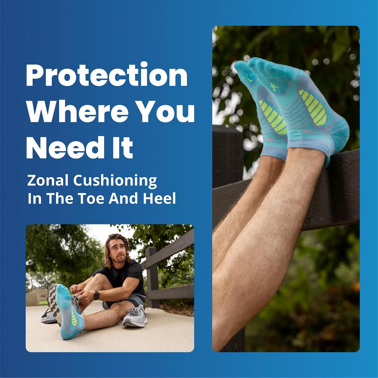 Шкарпетки Balega Ultraleicht, Невидимі, Унісекс (2 пари), фото №2