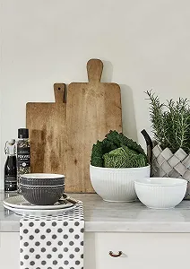 Набір форм для запікання GreenGate Alice прямокутні 2 шт. Сірий камінь synthetic.ua - Фото 1