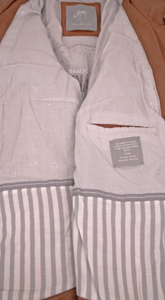 Кожаная куртка Gipsy by Mauritius Lamb Nappa Cognac, фото №5