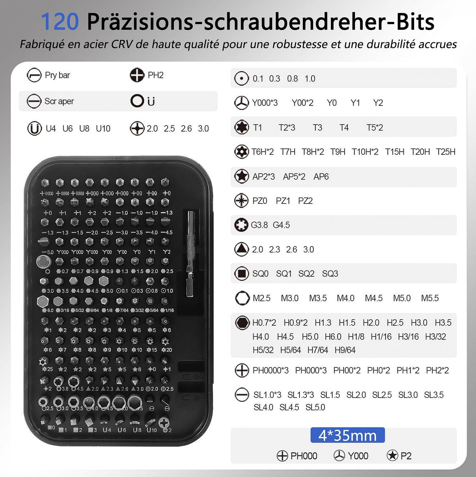 Набір викруток Dealikee 150 в 1 Precision Mechanic, фото №2 Набір викруток Dealikee 150 в 1 Precision Mechanic, фото №2