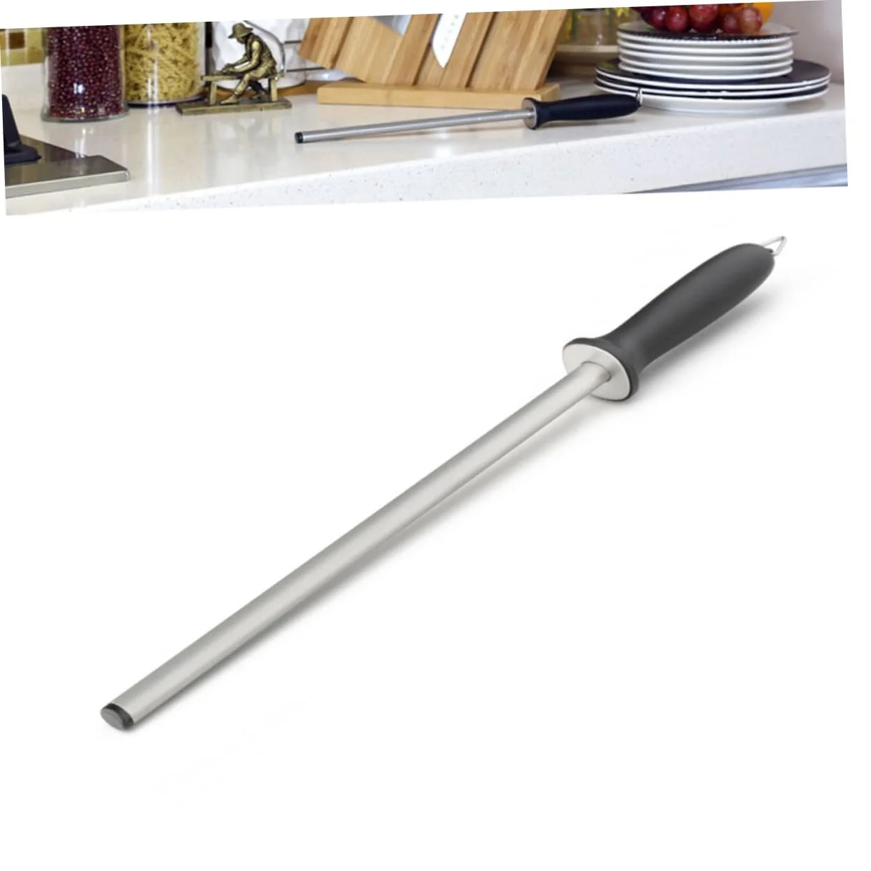 Мусат Ciieeo алмазний керамічний для заточування ножів, фото №7