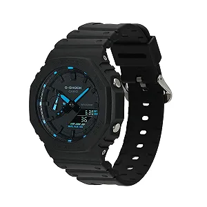 Часы Casio G-Shock Мужские Полимерные и Углеродные CA.GA-2100-1A2ER synthetic.ua - Фото 1