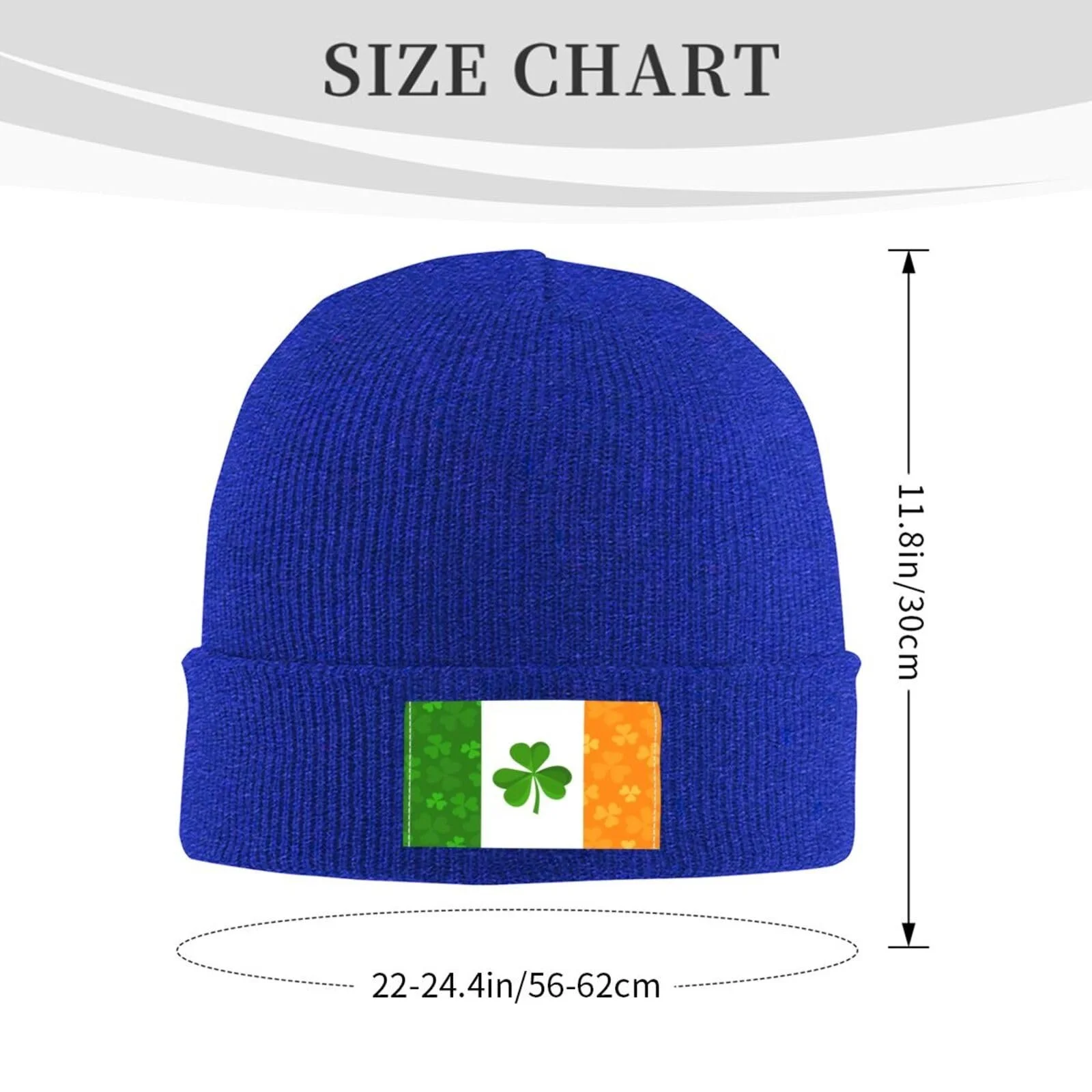 Шапки-бини JBYJBX Ирландский флаг Осень Зима Повседневная, фото №3