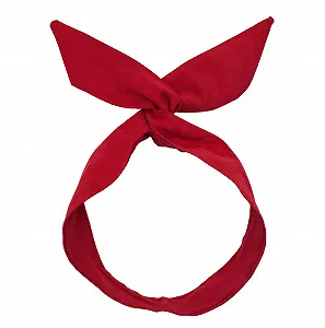 Повязка для волос с бантом в винтажном стиле Iron Wire Женский - Фото 1