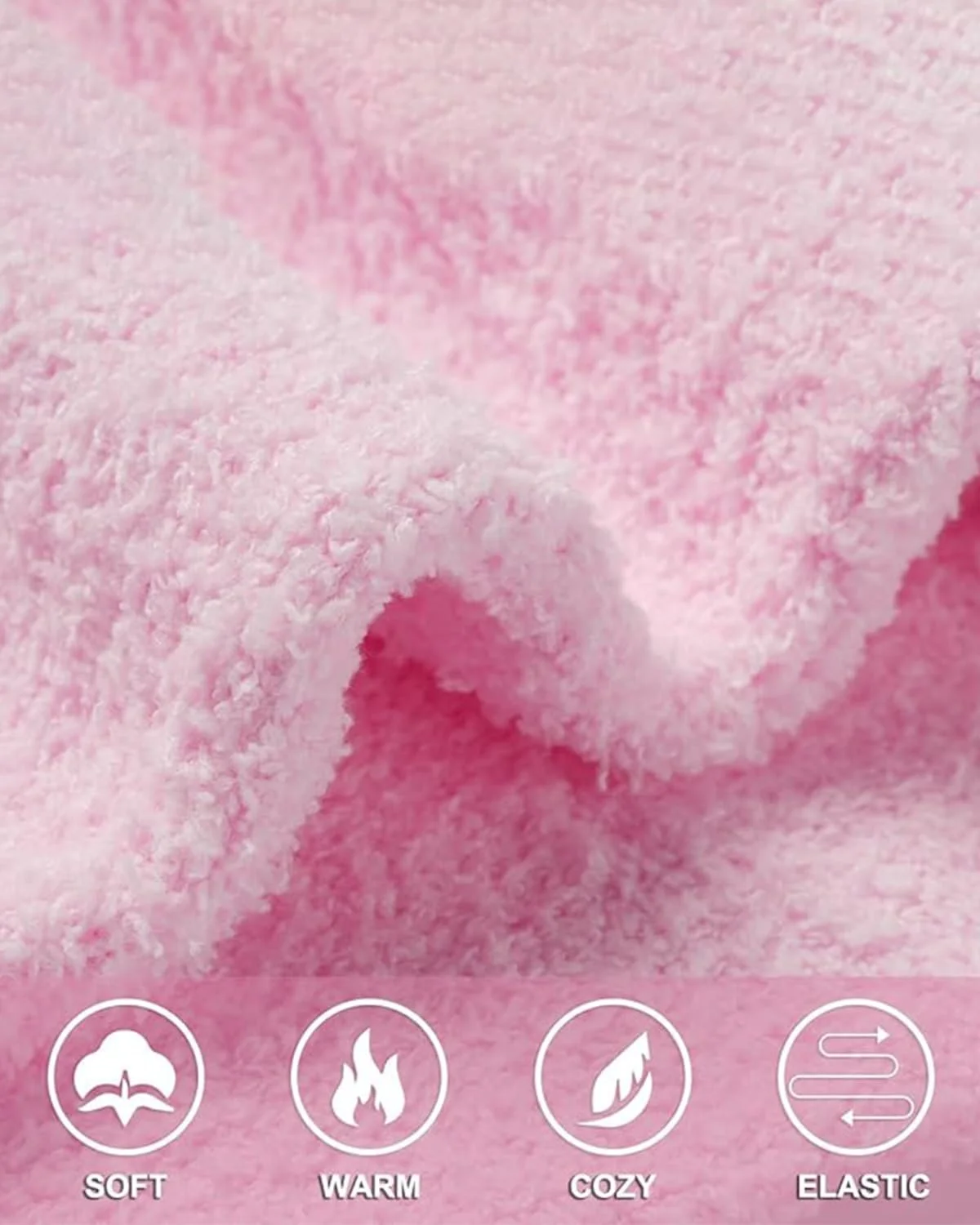 М'які Пухнасті Шкарпетки Жіночі 5 Пар Розмір 35-41, фото №4