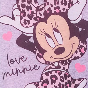 Піжама Disney Minnie Mouse для дівчат, комплект з 2 предметів, літній одяг для сну synthetic.ua - Фото 1