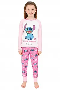 Піжама Disney Lilo and Stitch Stay Weird Рожевий synthetic.ua - Фото 1