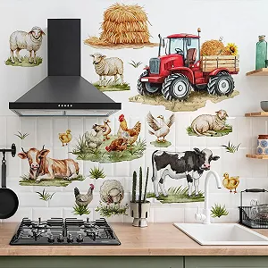 Наклейка на стіну WandSticker4U Ферма XXL 180 x 78 см - Фото 1